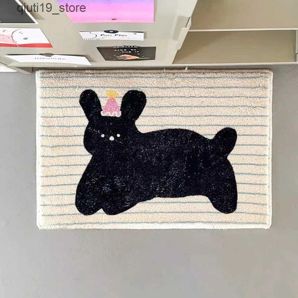 Bath Mats Cute animal carpet used for windows floor mats bedside carpets living rooms bedroom entrance door floor mats cartoon cats and dogs