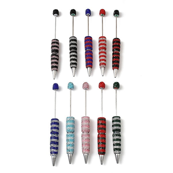 Polymer Clay Rhinestone Beadable Pen