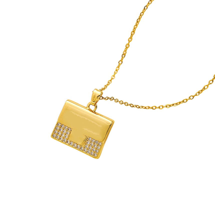 heart necklace designer jewellery luxury necklace women Chains Pendant Stainless Steel Charm anniversary Gift for Women Gold Plated silver necklace