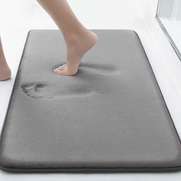 Memory Foam Bath Mat Super Soft Absorbent Bathroom Rugs Non Slip Bath Rug Runner for Shower Bathroom Floors CarpetCL240711