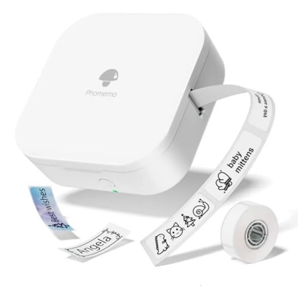 Phomemo Q30 Sticker Label Printer Wireless Pocket Handheld Printer Thermal Label Sticker Study Marker Similar as D11 D110 D101 240809