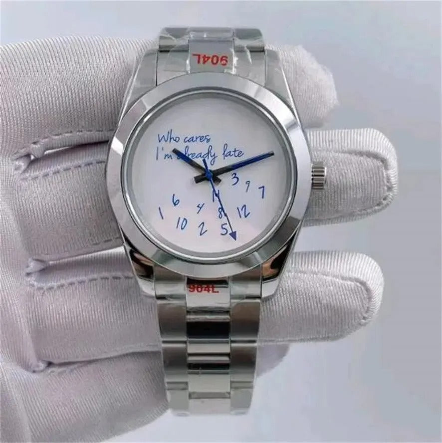 U1 Top AAA Luxury Watch Dial Cares 126234 High Quality Day Date Automatic Mechanical 2813 Movement Jubilee Stainless Steel Wholesale Montre De Luxe