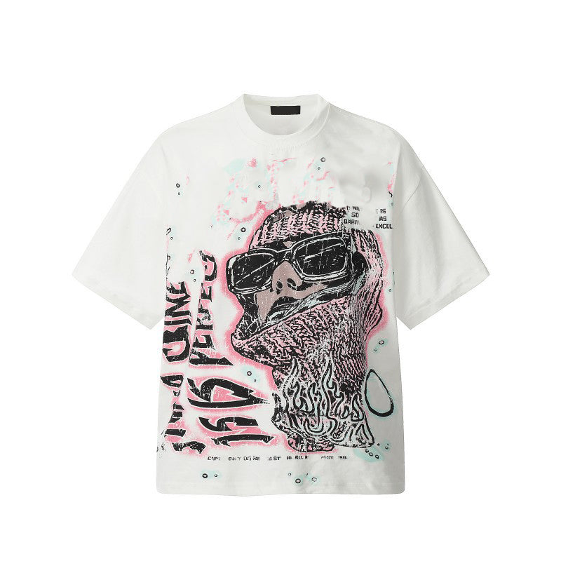 summer fashion mens women designer t shirt hip hop clothes shirts women t shirts couple short sleeves cottom tee loose