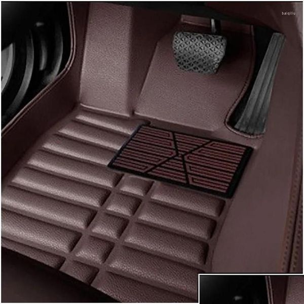 Other Interior Accessories Pvc Bantalan Pedal Anti Selip Tahan Aus Kaki Mobil Alas Tamn Anti-Selip Aesori Tumit Drop Delivery Mo M Dhkp7