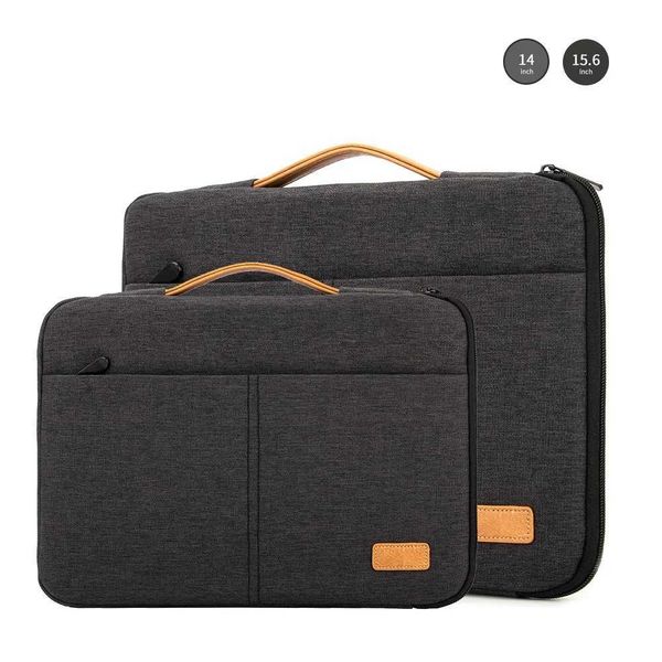 Laptop Sle Bag 13.3 15.6 Inch Notebook Pouch For Book HP Dell Len Shockproof Cputer Briefcase Travel Businessmen Case Z241213