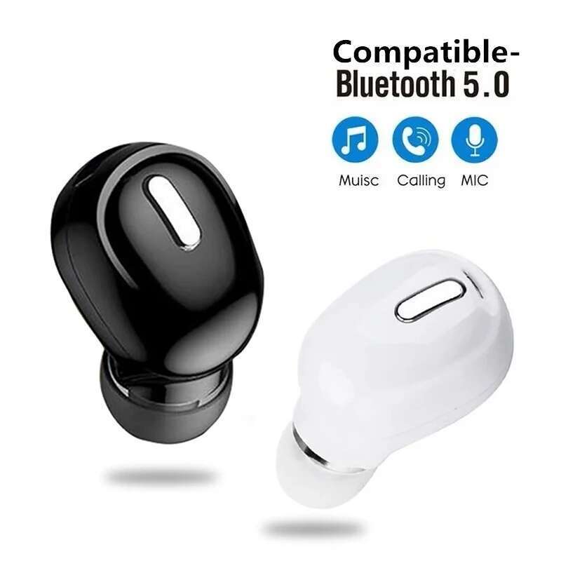 X9 Wireless Earphone Bluetooth-compatible 5.0 With Mic Single in-Ear Sports Headset For iPhone Samsung Stereo Sound Headphones