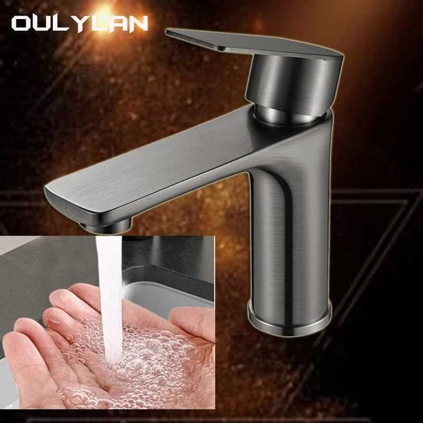 Faucet Household Kitchen Sink Faucets Stainless Steel Hot and Cold Dual-pose Bathro Wash Basin Faucets With 60cm Hose Z250113