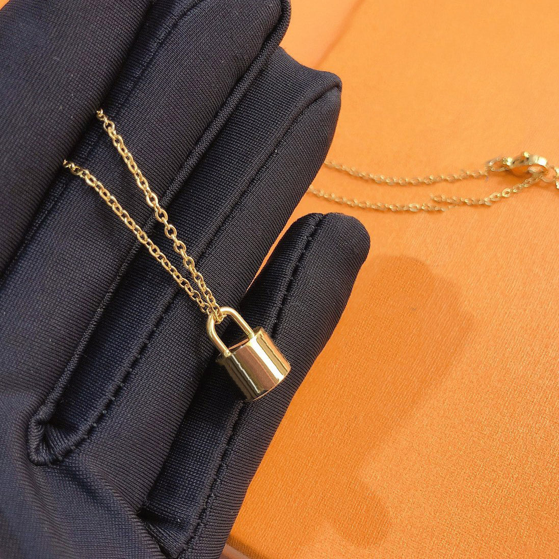 Fashion Women Luxury Designer Necklace Choker Pendant Chain 18K Gold Plated Stainless Steel Necklaces Wedding Jewelry Accessories