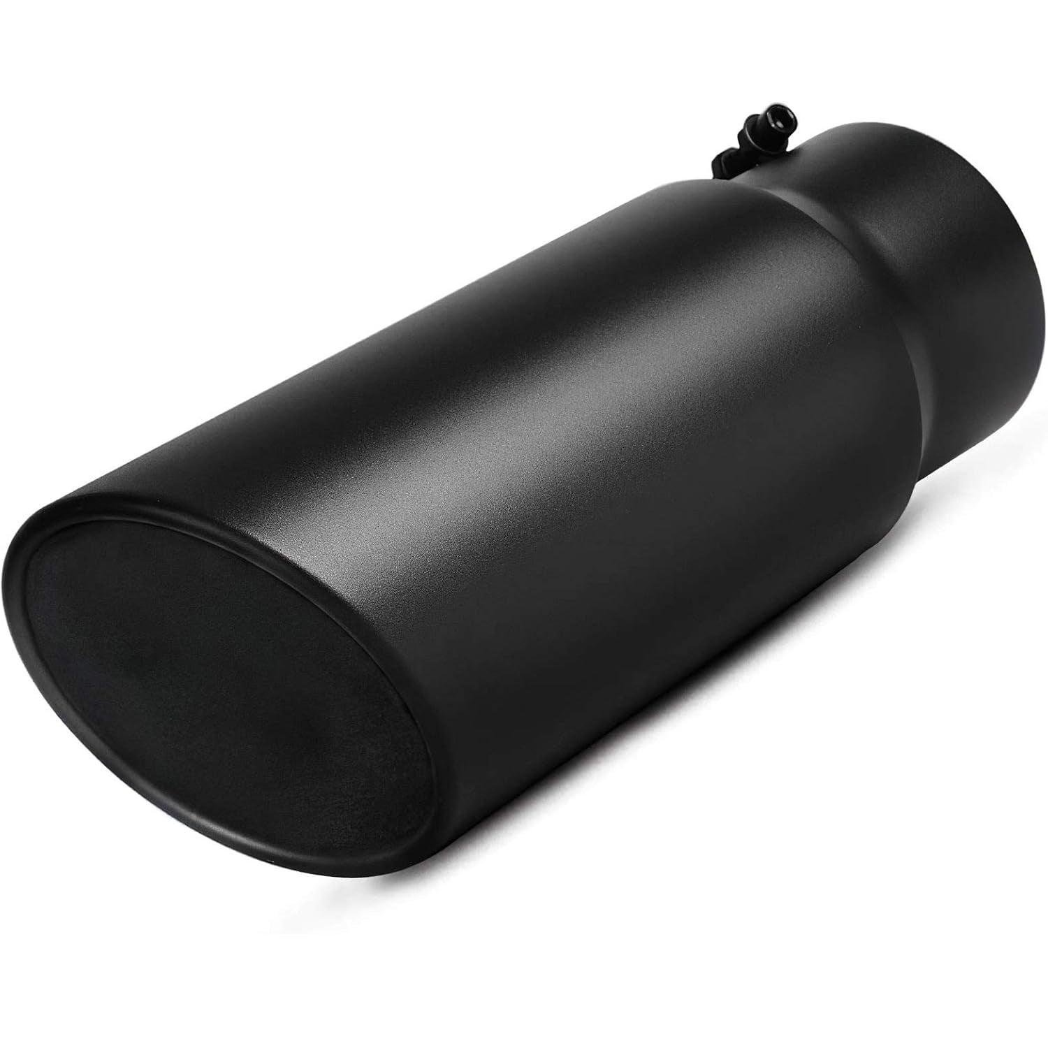 YITAMOTOR  5" Inlet 6" Outlet 15" Long Stainless Steel Exhaust Tail Pipe Tip, 5" to 6" Universal Rolled Edge Diesel Exhaust Tailpipe Tip