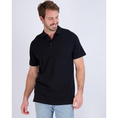 Men's Cotton Pique Short Sleeve Polo Shirts (3-Pack) - X-Large