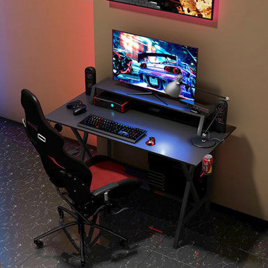 All-in-One Professional Gaming Desk with Cup Holder