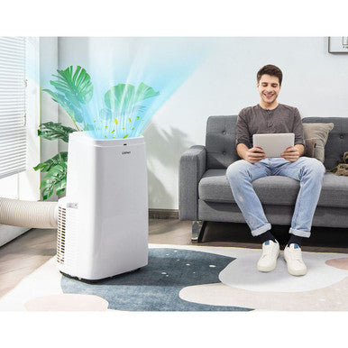 8,150-BTU Portable Air Conditioner with Remote (12,000-BTU ASHRAE)