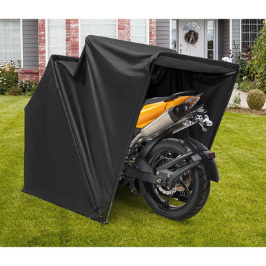 Outdoor Motorcycle Shelter Waterproof Motorbike Storage Tent with Cover