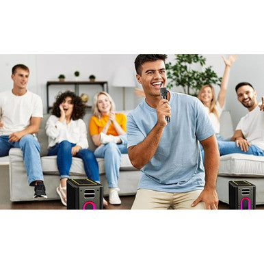 ZeeLink Karaoke Machine with 2 Microphones