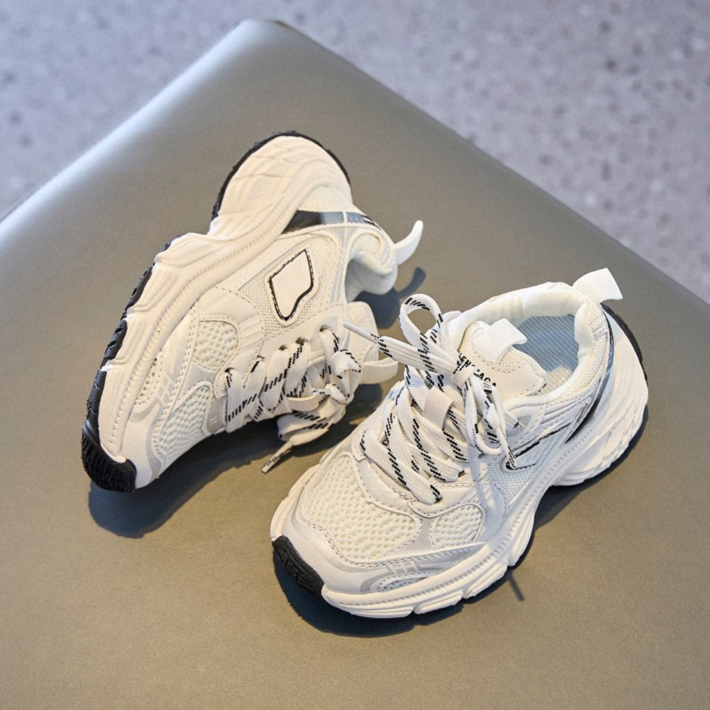 kids running shoes toddler sneakers designer brand children black siery Pink trainer street outdoor Youth baby shoe size 26-37