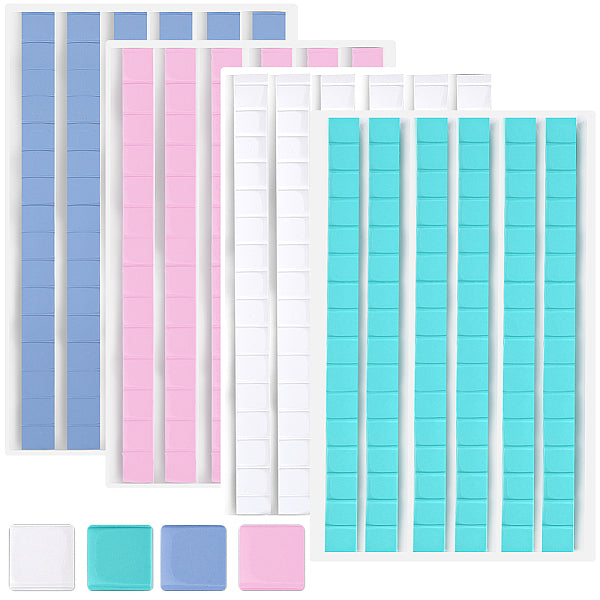 4Pcs 4 Colors Reusable Nail Art Plasticine Clay