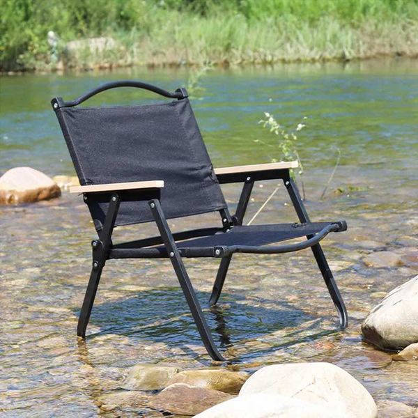 Portab Outdoor Folding Chair Cam Kermit Chair Fishing Chair Island Chair Used for Courtyard Baecue Garden Picnic BeachW241111