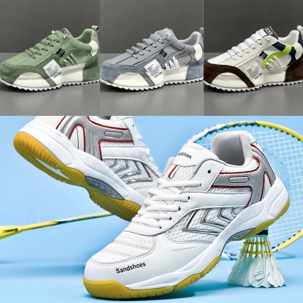 New 2024 Sneakers Casual For Couples Running Low Cut Gray Green Light Purple Orange Pinkletter Black Sports Running Shoes Outdoor Office Sho