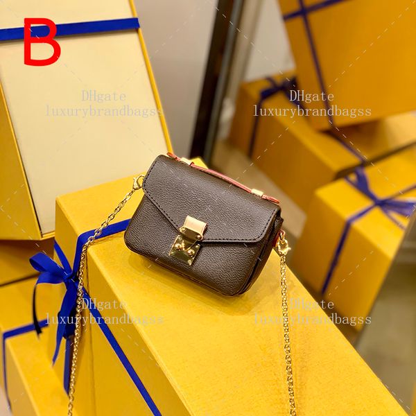 Crossbody Bag Designer Bag For Women Purse 100% Mirror Quality Monogrammed Canvas Micro Messenger Bag With Box L005