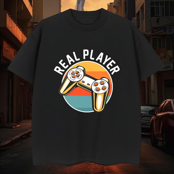 Free Shipping Tshirt for Man Woman 230g Pure Cotton Casual play games Short Sleeve Soft T-Shirts Cool DIY Printed Tees Shirts