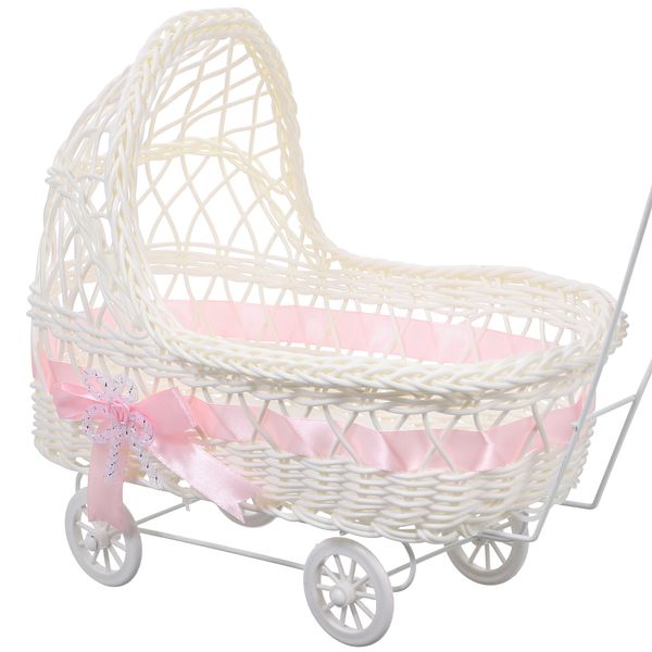 Tools Workshop Basket Baby Flower Shower Party Candy Box Wedding Decorations Woven Stroller Favors Baskets Gift Carriage Mini Storage Favor