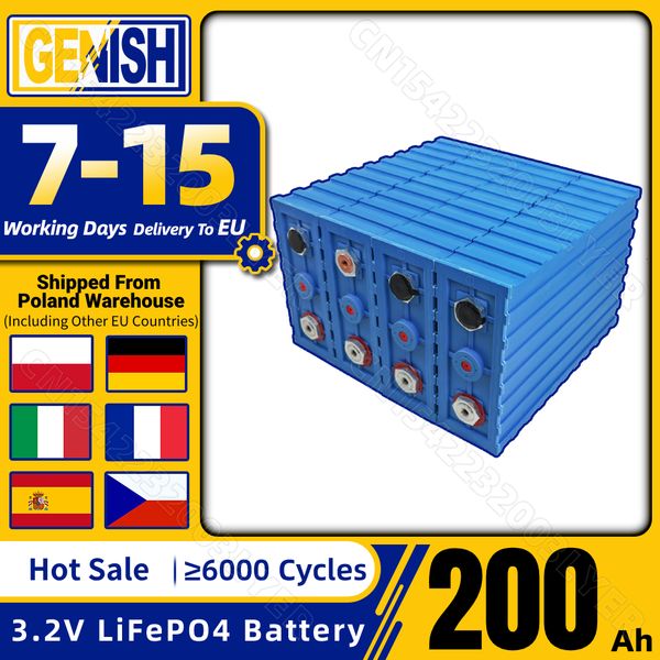 3,2V 200AH LIFEPO4 BATERIA NOVA BATERIAS RECARECIDAS