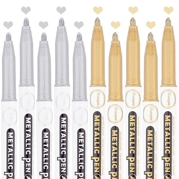 Metallic-Marker malen Stifte