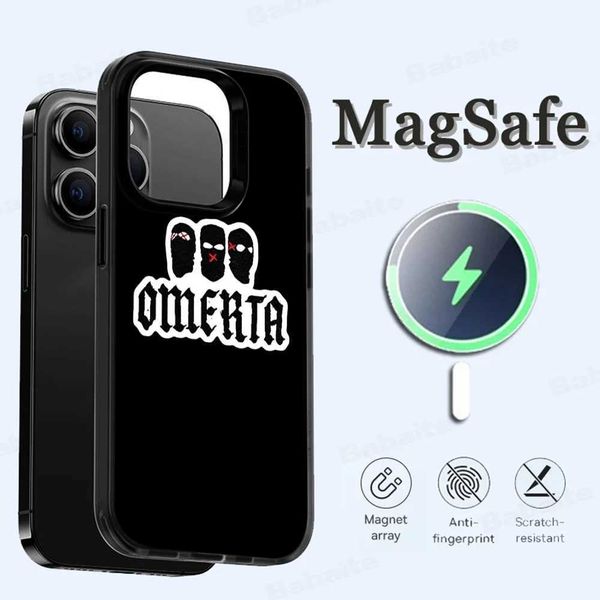 Omerta M-MAes phone case Magesafe Magnetic wireless charging case suitable for iPhone 16 11 13 14 15 Pro Max Plus Mini X250125
