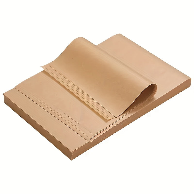 TEMU 100pcs Pre-cut Parchment Paper Baking Sheets | 9x13 Inch Unbleached , Half Sheet Pan Size - For Baking, Cooking, Grilling, Air Fryer, Steaming,