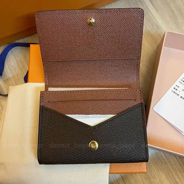 Envelope Business Card Holder Carte Designer De Visite Name Card Holders Mini Coin Purses High Quality Luxury Small Purse Fashion Coin Pocke