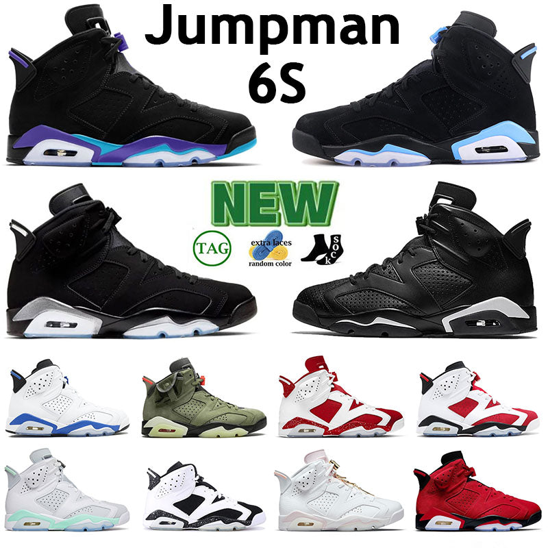 jmpman 6s Outdoor sports basketball sneakers Cactus Jack Gold Hoops Infrared White Midnight Navy Aqua Donda West DMP Casual Fashion designer trainer