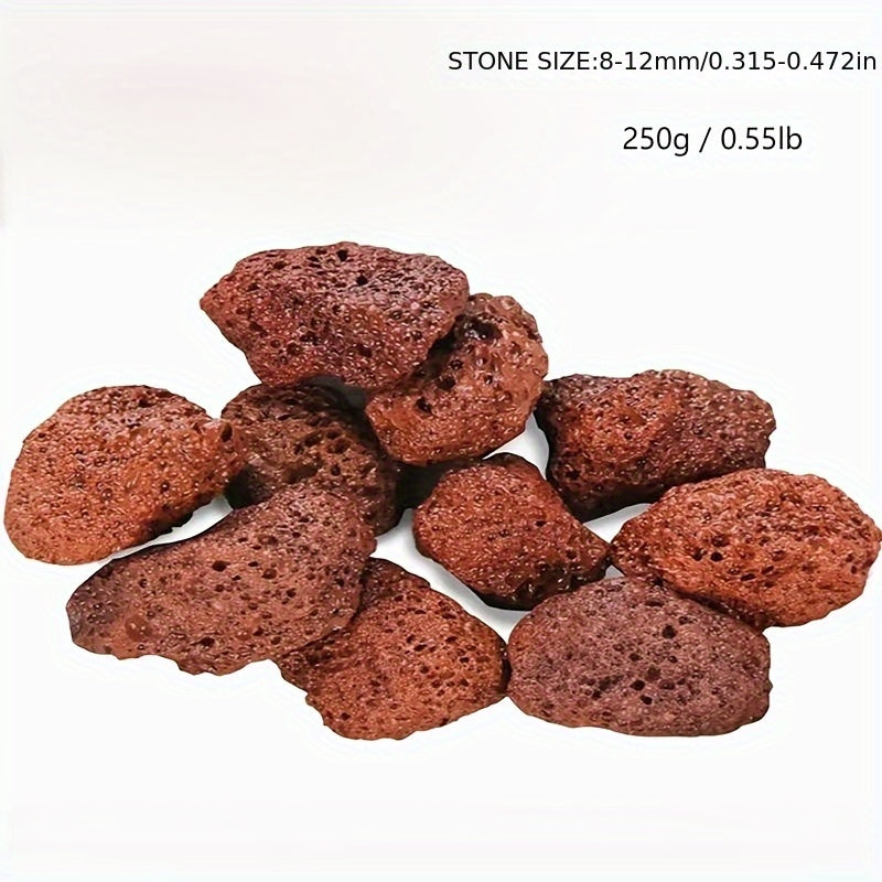 TEMU Volcanic Stone Particles Natural, Small, Orchid , Nutrition Mat Bottom, For Aquarium, Fish