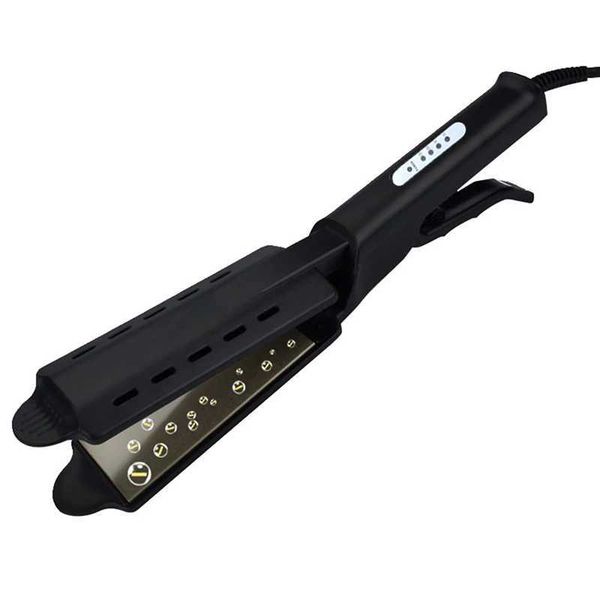Professional Hair Straightener Curler with Steam for Sleek and Voluminous Styles - XJ241016