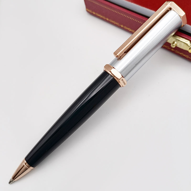 Luxury blue stone ballpoint pen fashion brand office school writing supplier gift pens and red box opthion