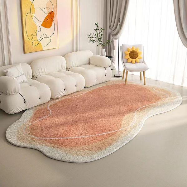 flower-3941-60-432-HYTBXZ-WITH BOX Cozy Living Room Carpet Floor Mat Sofa Tea Table Bedroom Bedside Non-Slip Blanket