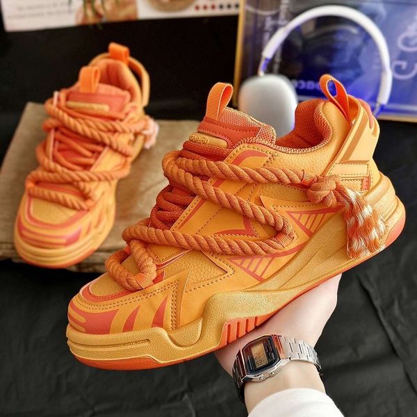 2024 new men&#039;s shoes niche design casual skateboarding shoes live models tide shoes men