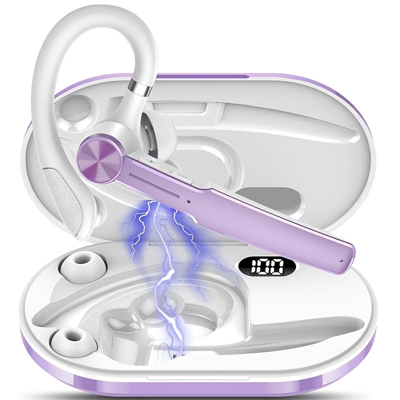 TEMU Wireless Sports Headphones - Sound, Durable Lithium Polymer Battery, , Volume Control, Semi Open , - Very Suitable For Adults, Compatible With