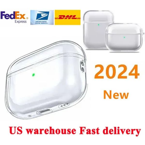 For Top quality Airpods Max 2 USB-C Headphone Cushions Accessories Solid Silicone High Custom Waterproof Protective Metal Airpod Pro Maxs He