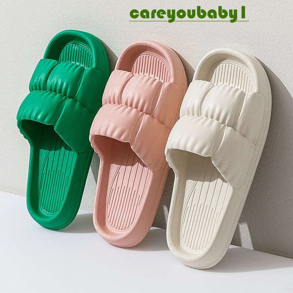 Thick Sole Flat Bottom Bathroom Home Slippers Fashion Soft Sole EVA Indoor Women Sandals Summer Non Slip Slippers Tg22 80D