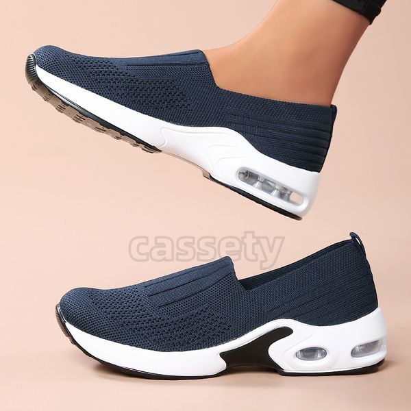 New Espadrilles Comfortable Running Breathable Womens Shoes Lightweight Soft Soled Suitable Lazy People To Step On Slip Resistant Wear-resis