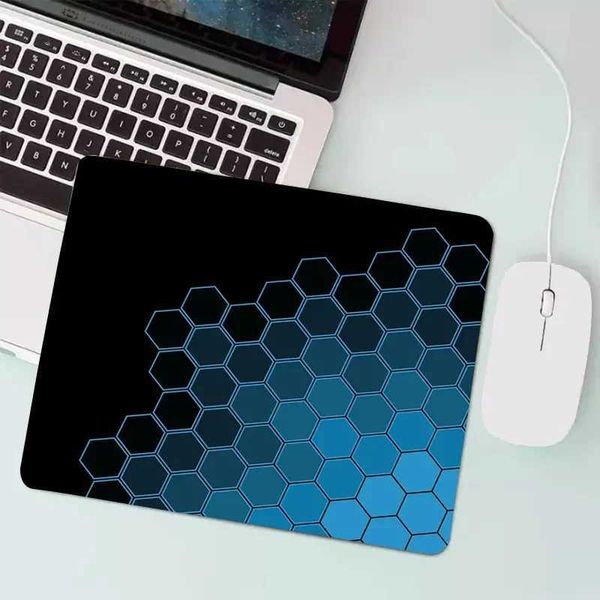Mouse Pads Wrist Rests Anime hexagonal cellular mouse pad game accessories Gabinet PC game console computer keyboard desktop pad rubber lapt