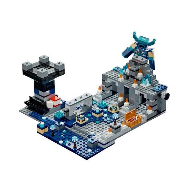 852Pcs Creative Deep Dark Battle Building Blocks Warden Model Decoration Puzzle Assembly Toys For children Birthday GiftC250120