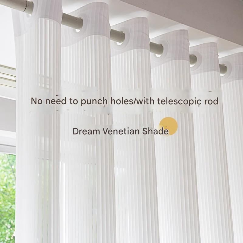 YL-36684 vertical blinds curtains curtain living room balcony bay window dream curtains light-transmitting but not transparent bedroom