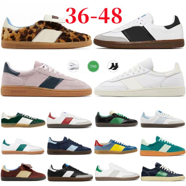 Trainers Designer Men Shoes Womens spezialsneakers White Black Gum Vegan Halo Blue Nylon Sliver Leopard sambasneaker Plate-forme Fashion 00s