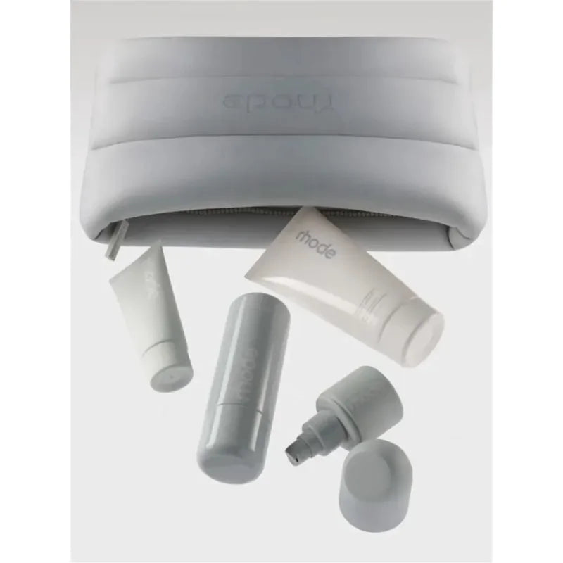 Fashion Rhode Extra Large Capacity Cosmetic Bag Cosmetics Lipstick Jewelry Package Gift Big Bag For Girl Birthday Gifs Only the Bag Without Lip glos