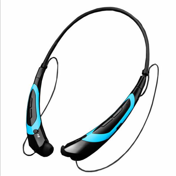 HBS-760 New Wireless Neck Bluetooth Headset Stereo Animation Concept Sports Headphone Neck Noise Reduction