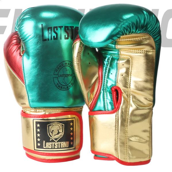 1Pair Durable Metal color s-Audlts Women Men Boxing Gloves for Sandbag Punch Training Muay Thai Karate Fight Mitts DEO 6-12oz 240813