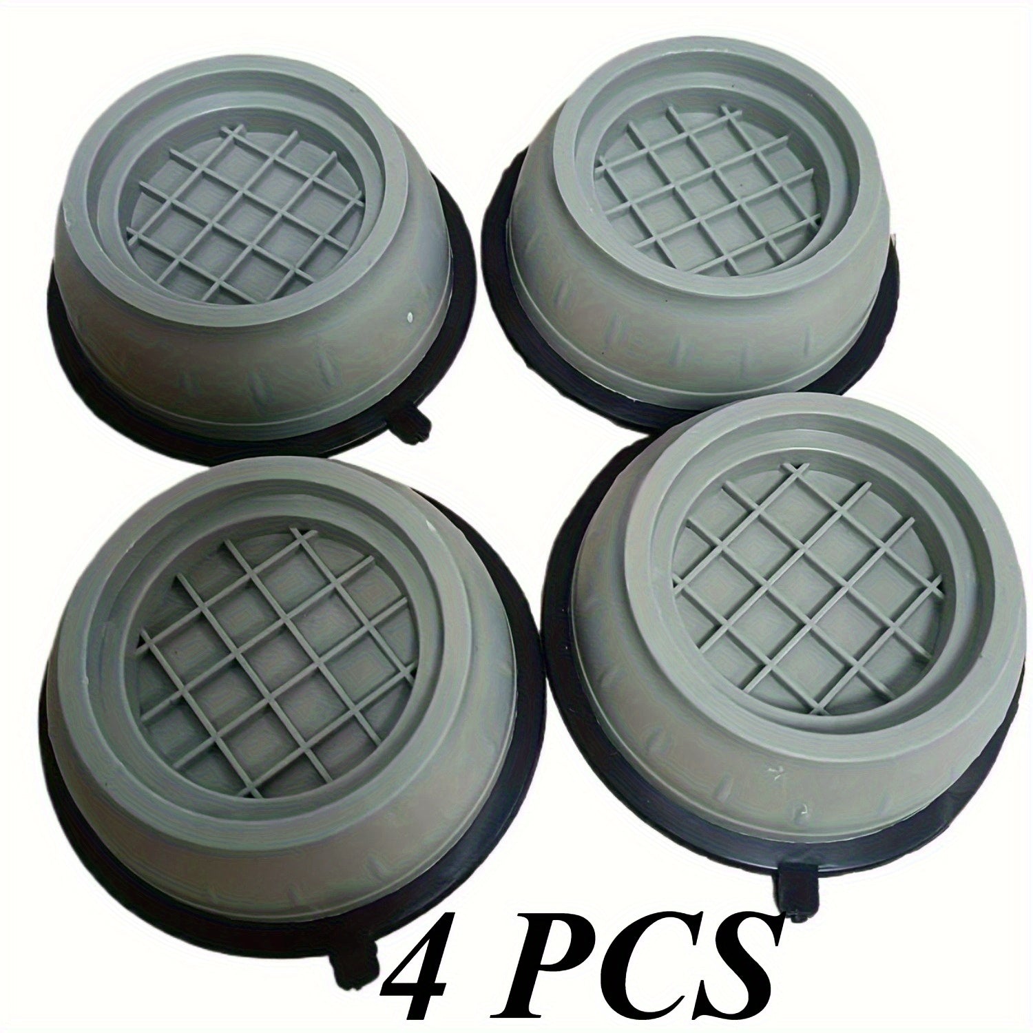 TEMU To Noise, 4pcs Anti-vibration Washing Machine Pads - Anti-slip, Shock-absorbing And Noise-reducing Pads For Refrigerators And Household