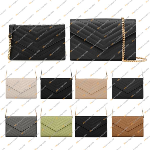 Ladies Fashion Casual Designe Luxury Envelope Chain Bag Wallet Shoulder Bags Crossbody Totes Handbag Top Handbag Bag Top Mirror Quality 3939