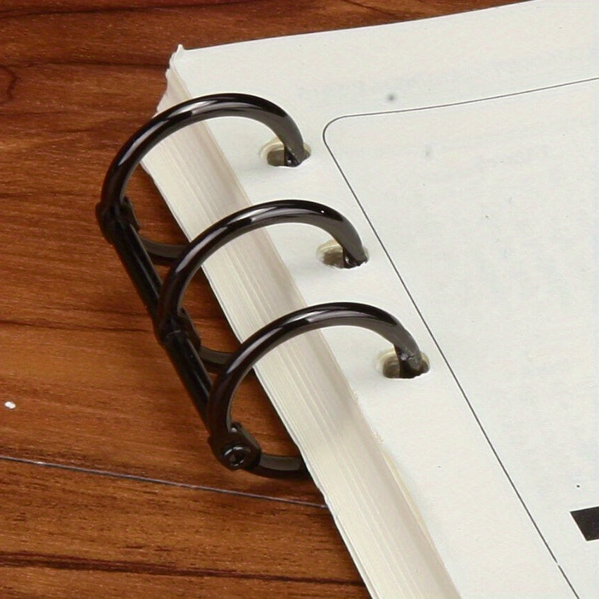 TEMU 2 Packs Of Diy Photo Album Book Binding Ring Loose-leaf Book Binding Clip Notebook Binding Ring Hand Account Opening